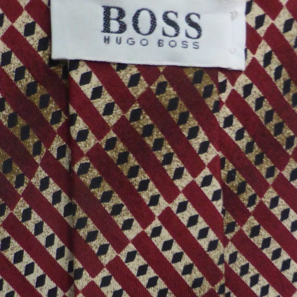 BOSS, Hugo Boss, 100% neck tie, Made In Italy